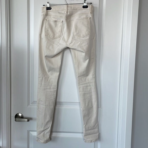 J Brand White Distressed Skinny Jeans - Picture 5 of 6